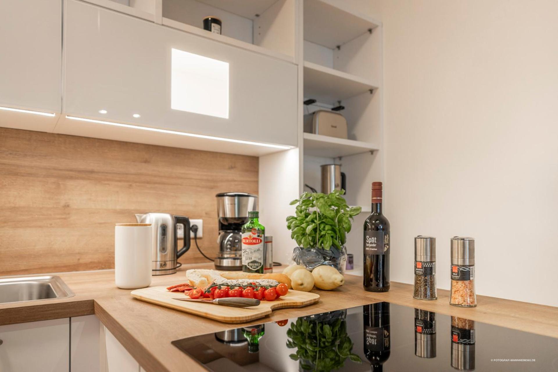 Xxl Design-Appartement Highdesign 10 Pers Zentral Naehe Heidelberg Und Mannheim Weinheim Eksteriør billede